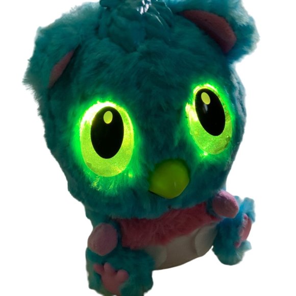 Hatchimals Hatchibabies 5" Interactive Pink Blue Chee Tree Bird Lights Sound - Picture 10 of 11